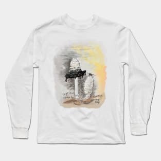 Inky Ink Cap and Spider Friend Long Sleeve T-Shirt